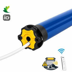 Motor Somfy OXIMO io com controle remoto por rádio, eixo de 60 ou 50 mm
