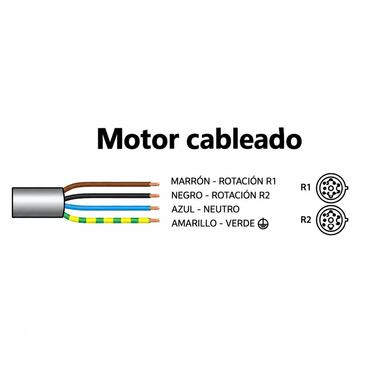 Motor mecânico A-OK para botão de comando AM45 Basic - Image 2