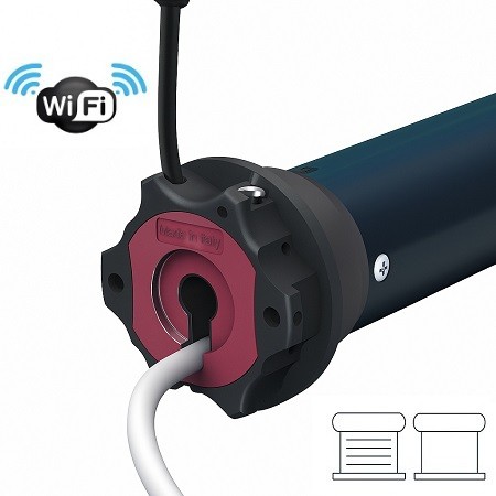 Cherubini OPEN WRX (motor WIFI para persianas y eje 50 o 60mm)